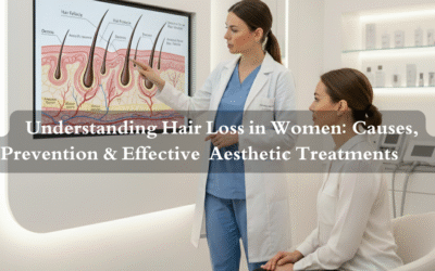 Understanding Hair Loss in Women: Causes, Aesthetic Treatments, and Prevention Tips