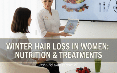 Winter Hair Loss in Women: How Nutrition and Aesthetic Treatments Work Together