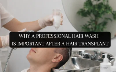 Why a Professional Hair Wash Is Important After a Hair Transplant
