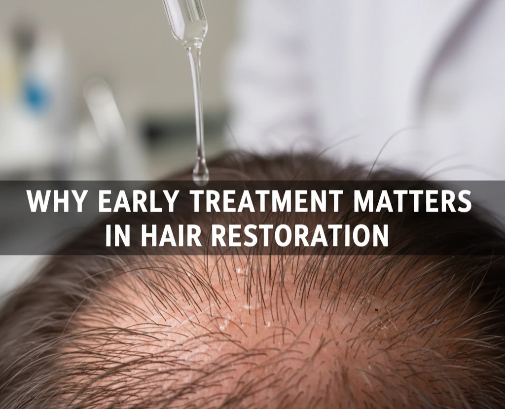 Learn why early treatment is essential for hair restoration and explore non-surgical hair regrowth treatments and solutions in Leeds at Cosmeticstar.