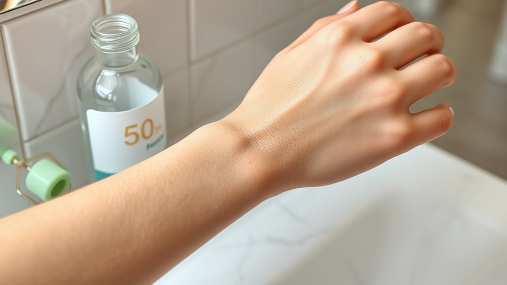 broad spectrum sunscreen for post treatment skin