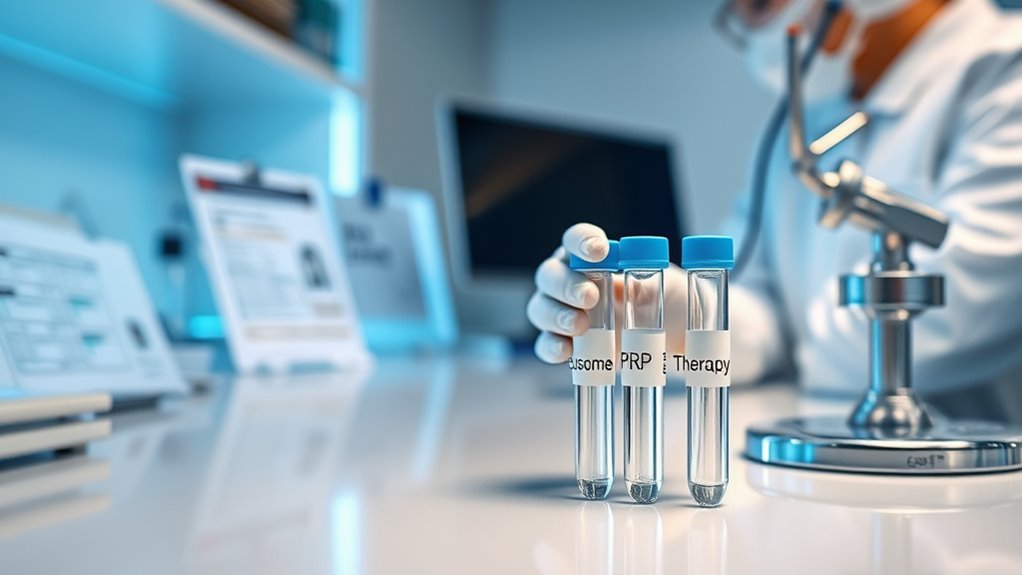 exosome vs prp post transplant outcomes
