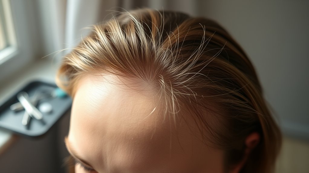 normal thyroid levels still hair loss