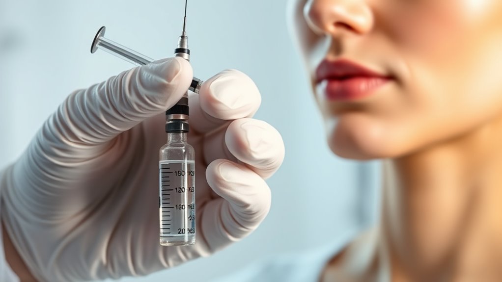 peptide injections modulate skin pathways