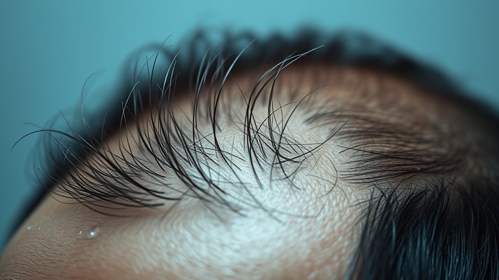 stress related cortisol linked to thinning hair