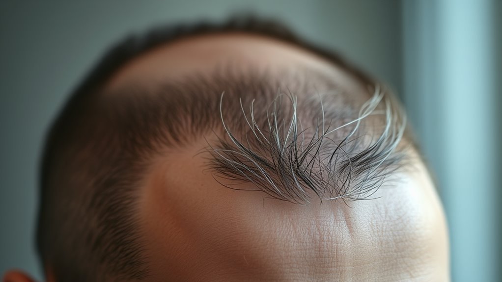 stress triggers hair growth changes