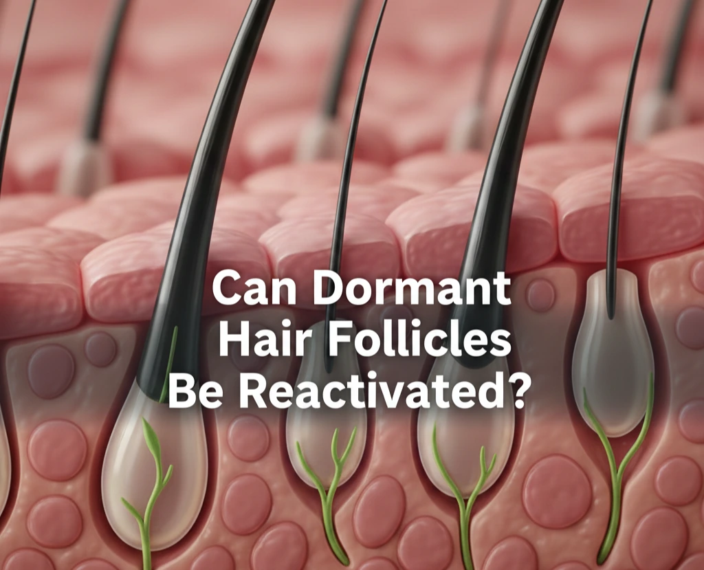 Learn whether dormant hair follicles can be reactivated and explore non-surgical hair regrowth treatments and solutions in Leeds at Cosmeticstar.