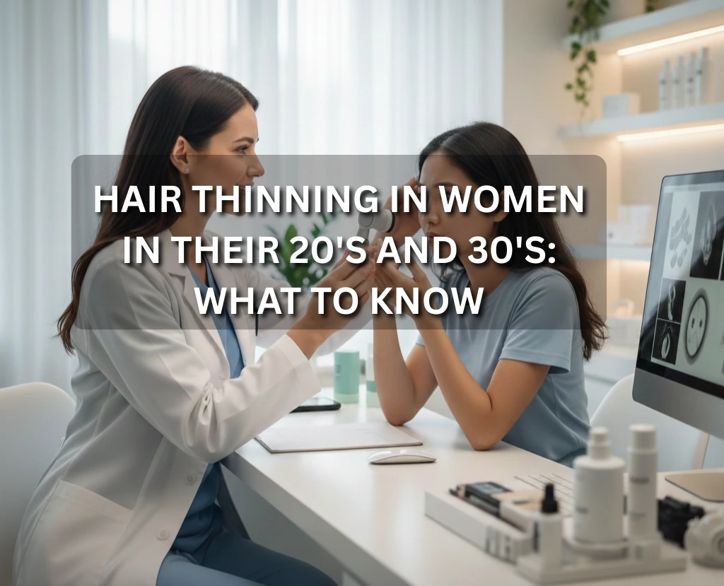 Learn why hair thinning happens in women in their 20s and 30s and explore non-surgical hair regrowth treatments in Leeds at Cosmeticstar.