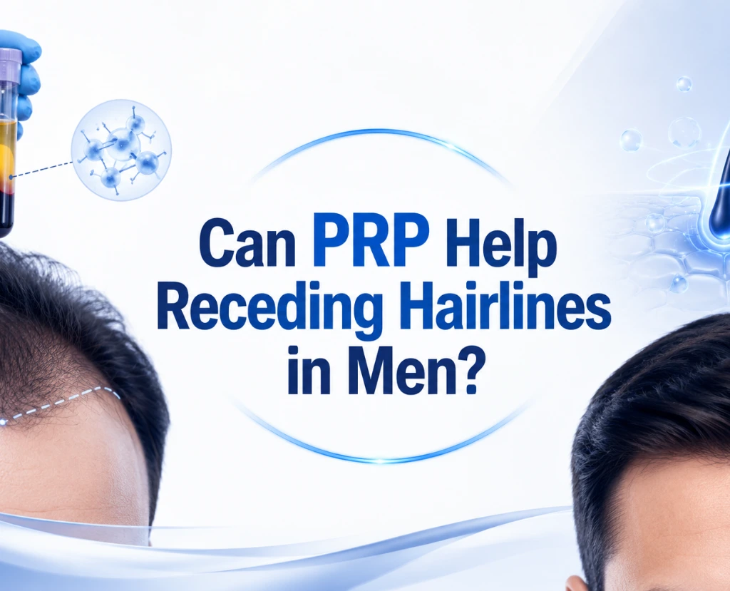 A receding hairline does not have to be permanent. Find out how PRP hair treatment in Leeds can help men restore their hairline at Cosmeticstar.