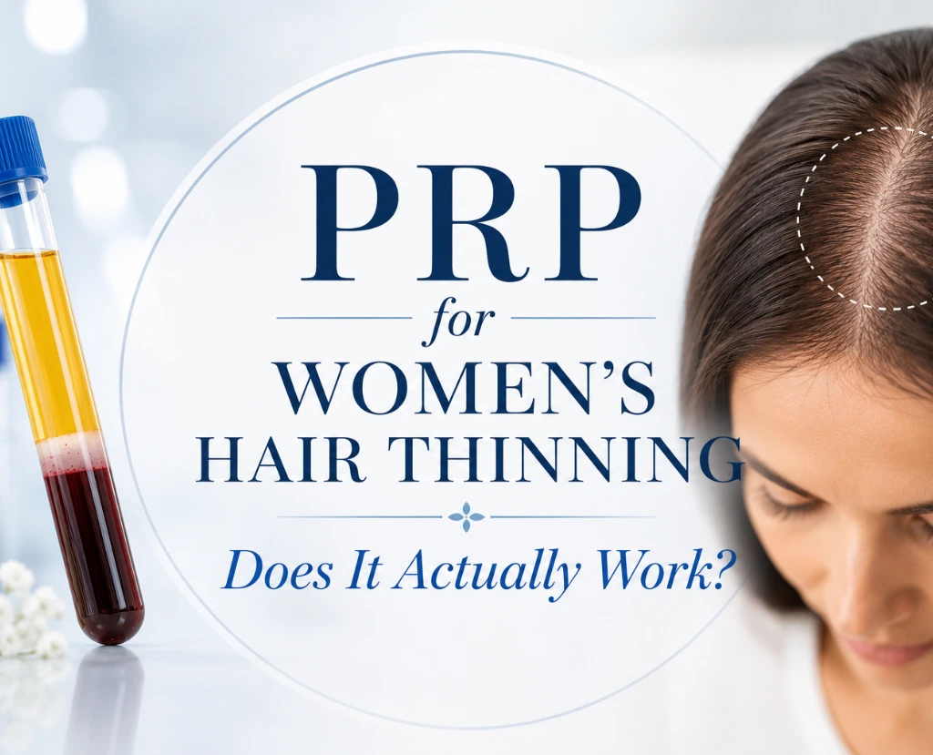 PRP for Women's Hair Thinning