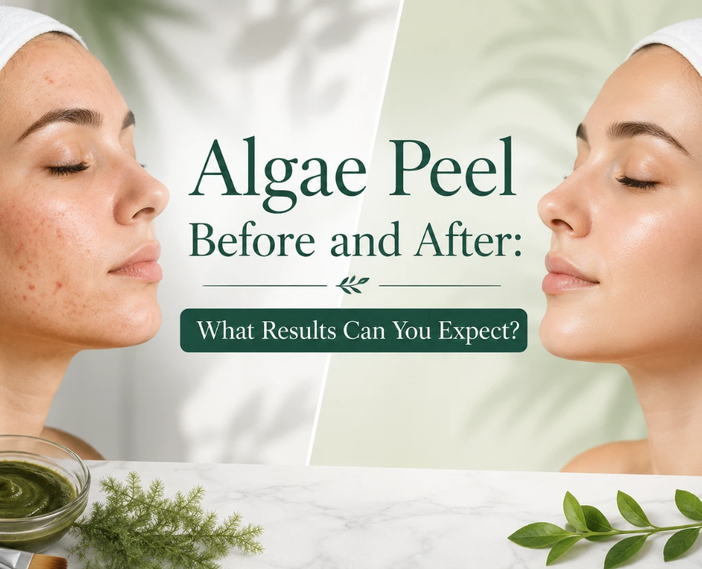 Algae Peel Before and After: What Results Can You Expect?