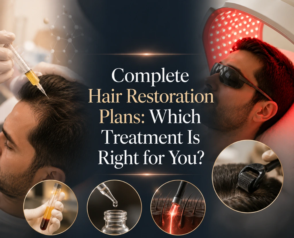 Complete Hair Restoration Plans: Which Treatment Is Right for You?