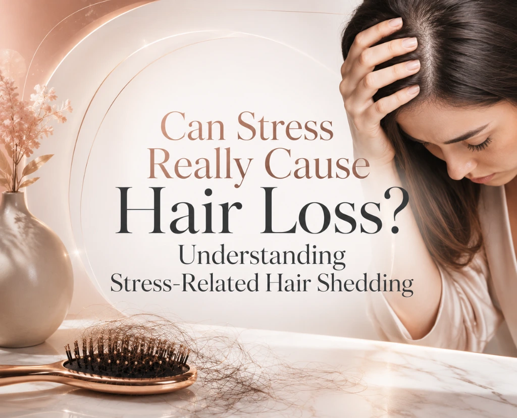 Stress-related hair loss