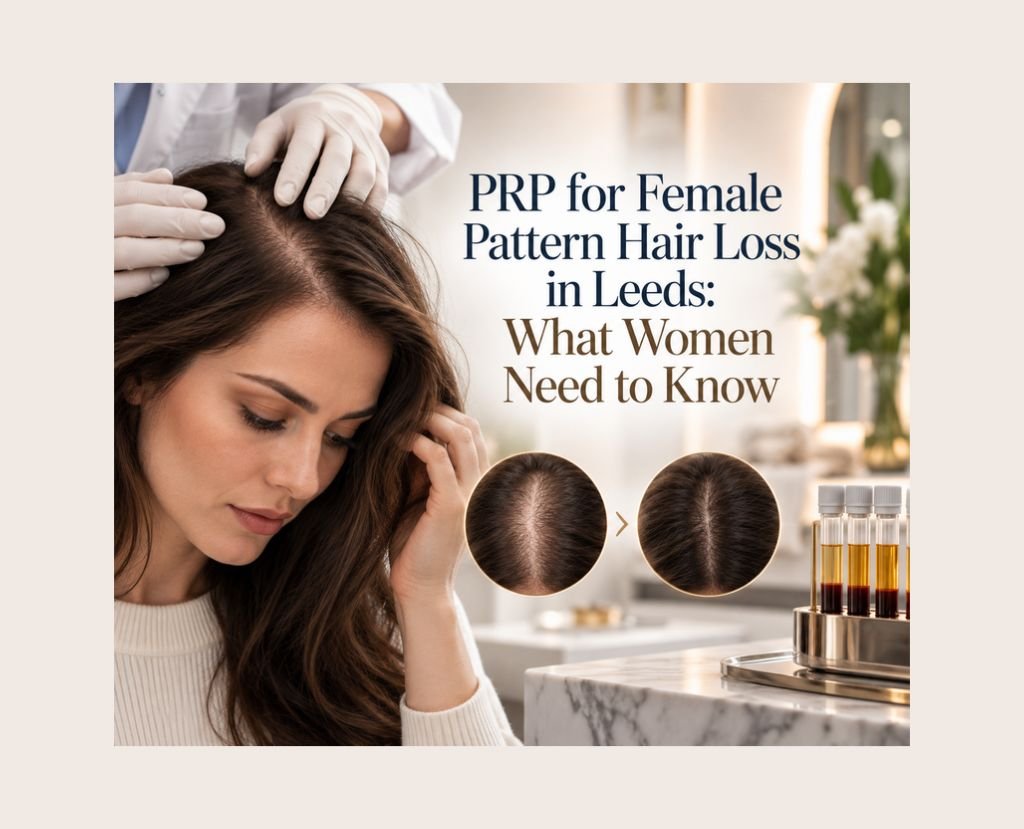 PRP for Female Pattern Hair Loss in Leeds: What Women Need to Know