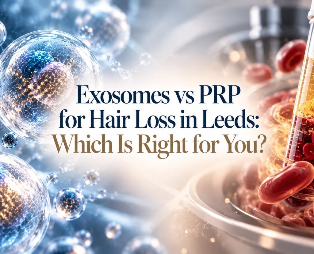 Exosomes vs PRP for Hair Loss in LeedsExosomes vs PRP for Hair Loss in Leeds