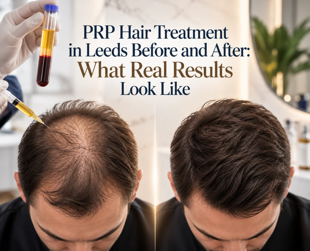 PRP Hair Treatment in Leeds Before and After: What Real Results Look Like