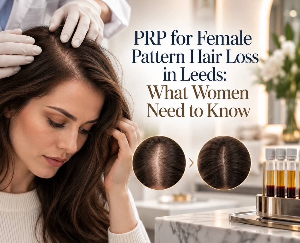 PRP for Female Pattern Hair Loss in Leeds: What Women Need to Know