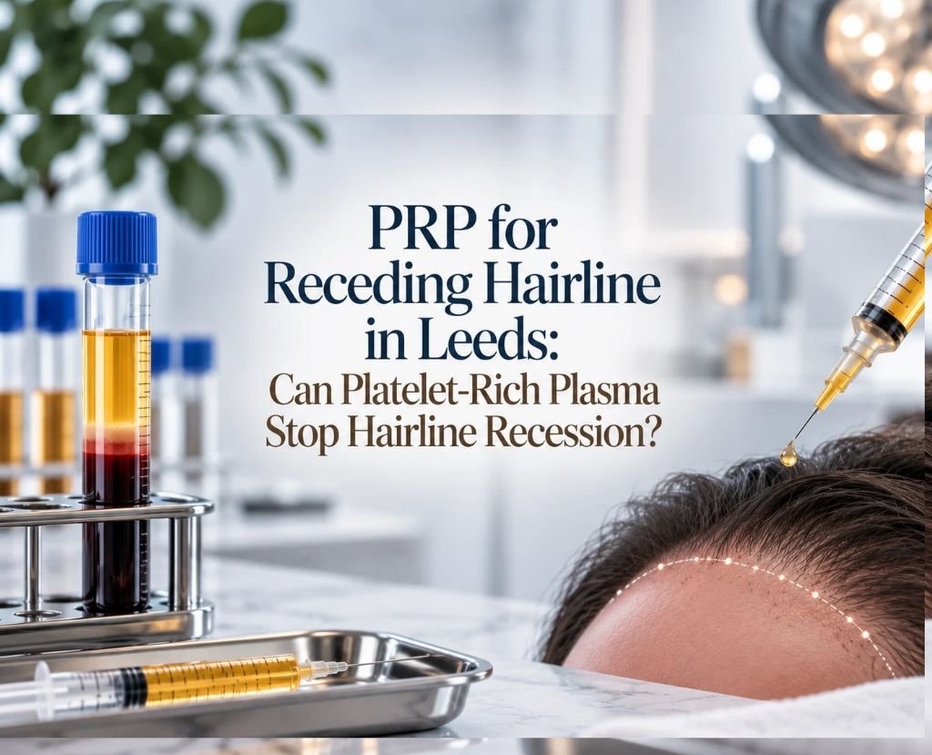 PRP for Receding Hairline in Leeds